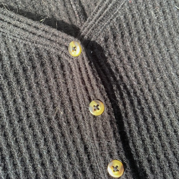 Colsie Long Sleeve Waffle Knit Shirt - Picture 3 of 5